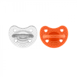 Chicco Physio Forma Luxe Sucette 16-36m 2 unités Orange