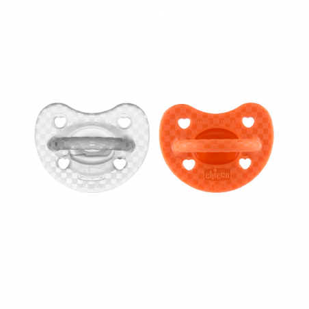 Chicco Physioforma Luxe Pacifier Orange 2 units 16-36m