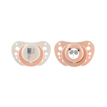 Chicco Physioforma Air Pink Pacifier 2-6m 2 units