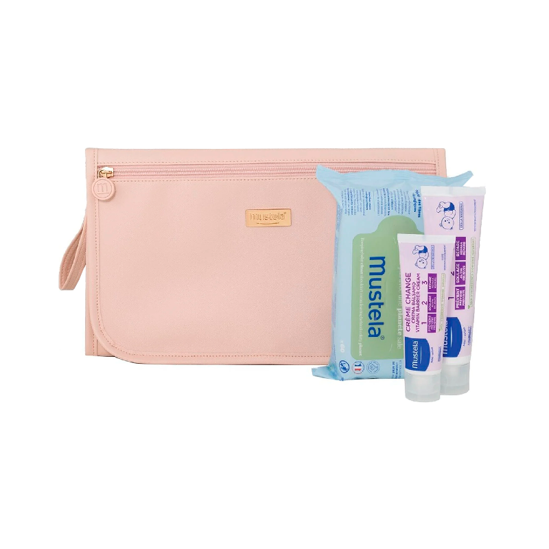 Mustela Bebé Necessaire Muda Fralda Rosa