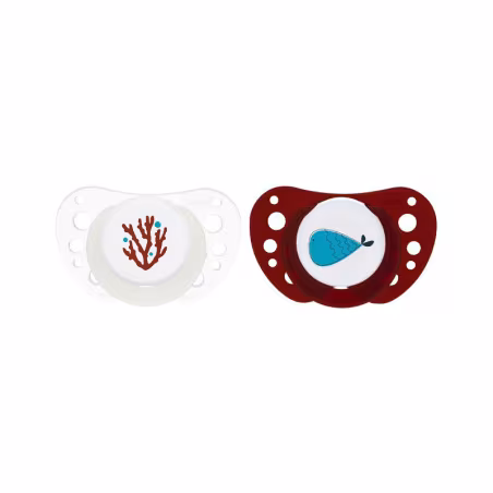 Chicco Chupeta Physio Air Silicone 16-36m 2 unidades Vermelho