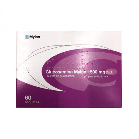 Glucosamina Mylan 1500mg 60 saquetas
