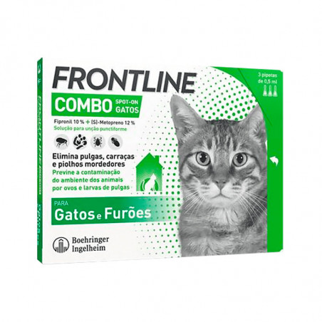 Frontline Combo Gatos 3 pipetas