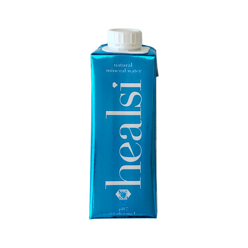 Healsi Tetrapack Eau Minérale Turquoise 250 ml