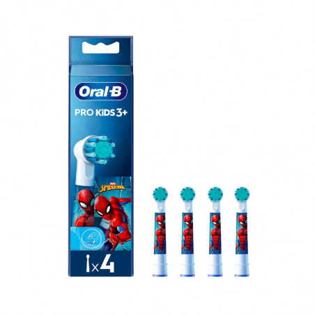 Oral-B Recargas Pro Kids Spiderman 4 unidades