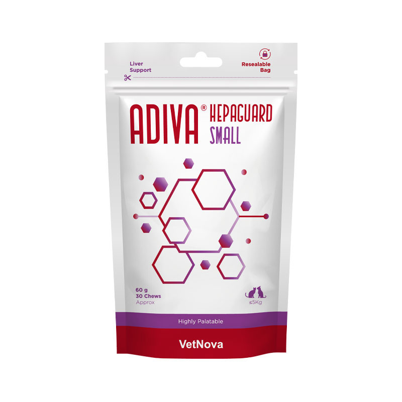 Adiva Hepaguard Small 30 comprimés à croquer