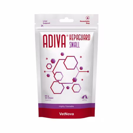 Adiva Hepaguard Small 30 comprimidos masticables