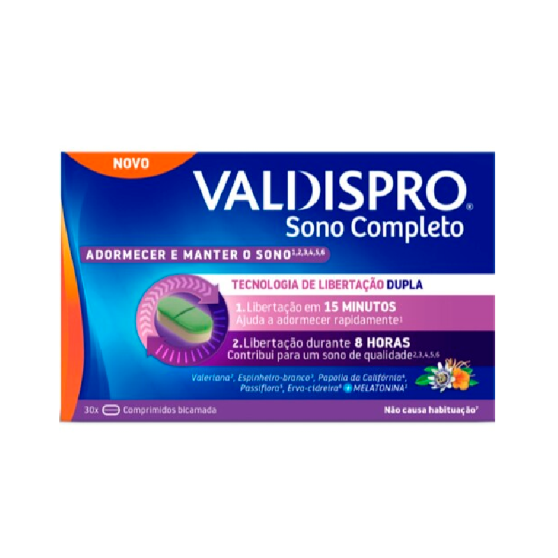 Valdispro Sommeil Complet 30 comprimés