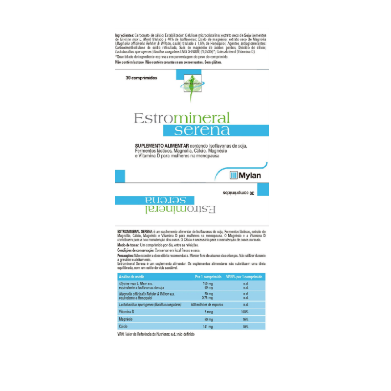 Estromineral Serena Plus 30 comprimés