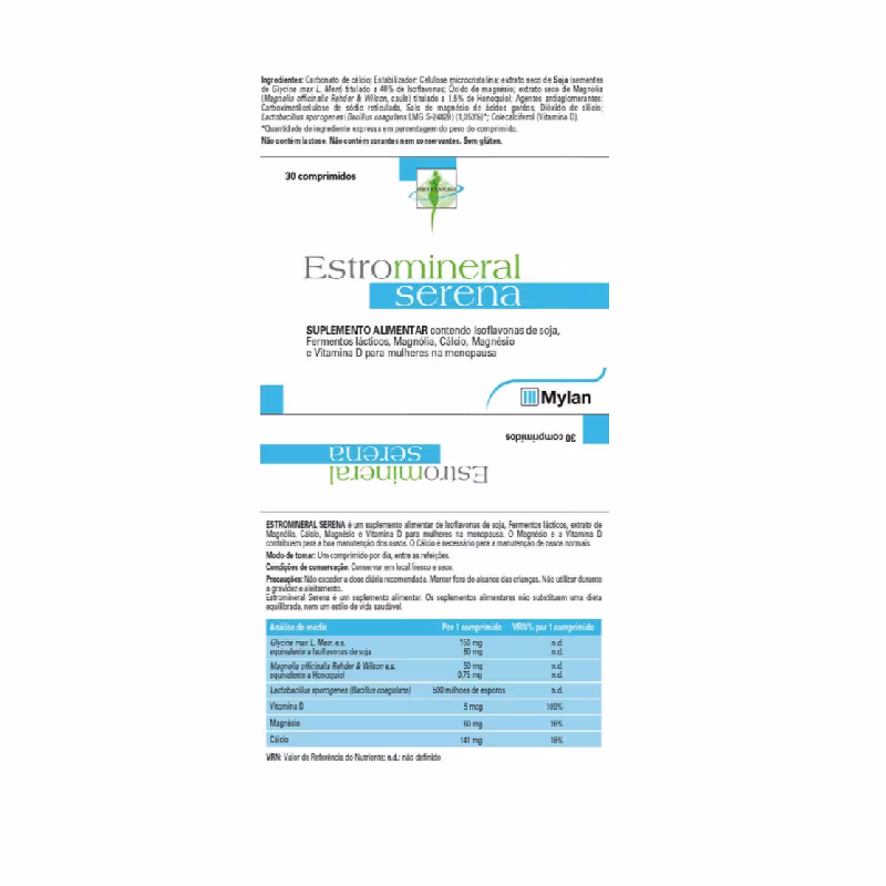 Estromineral Serena Plus 30 comprimidos