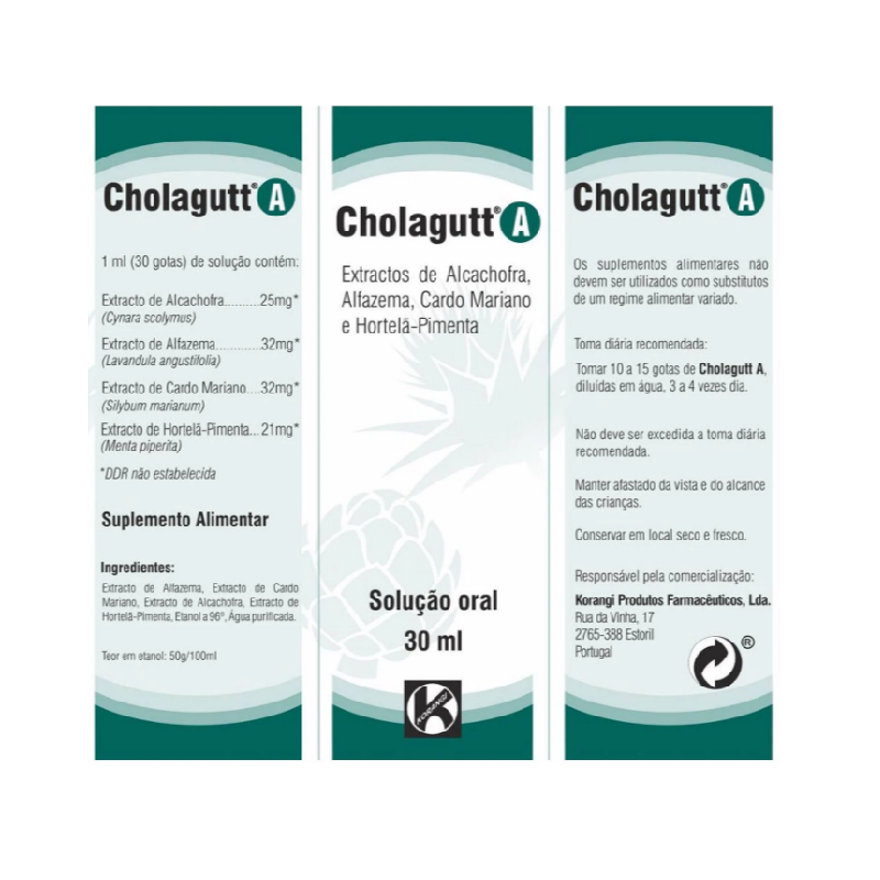 Cholagutt A Solução Oral 30ml