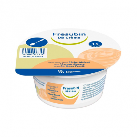 Fresubin DB Crème Pêche/Abricot 4x125g