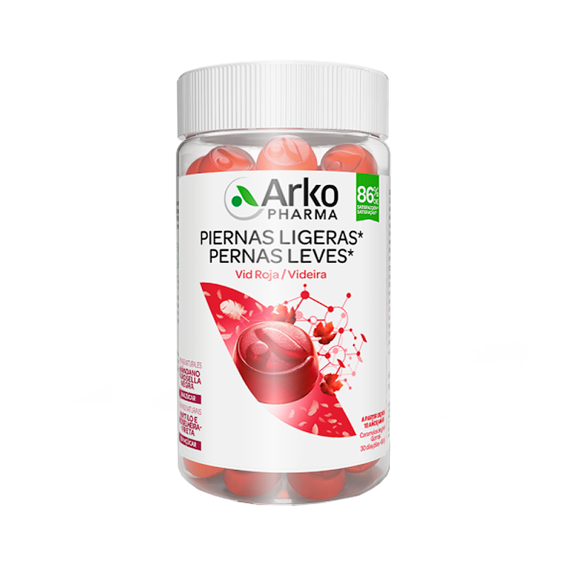 Arkogummies Pernas Leves 60 gomas