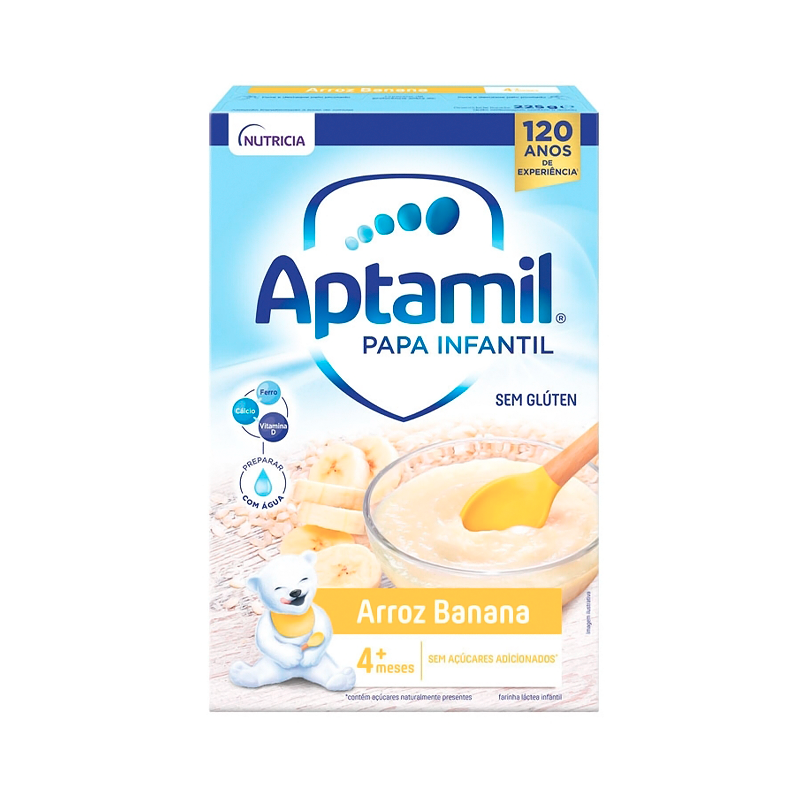 Aptamil Papilla Infantil Plátano Arroz 225g