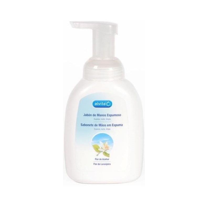 Alvita Sabonete de Mãos em Espuma Flor de Laranjeira 250ml