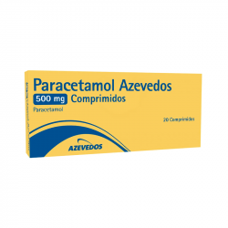 Paracetamol Azevedos 500mg 20 comprimidos