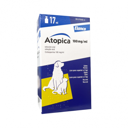 Atopica 100mg / ml Oral Solution 17ml