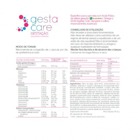 Gestacare Gestation 30 capsules