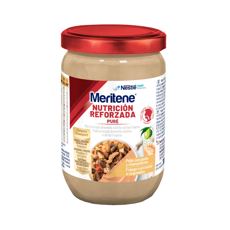 Meritene Puree Chicken with Pasta and Mushrooms 300g