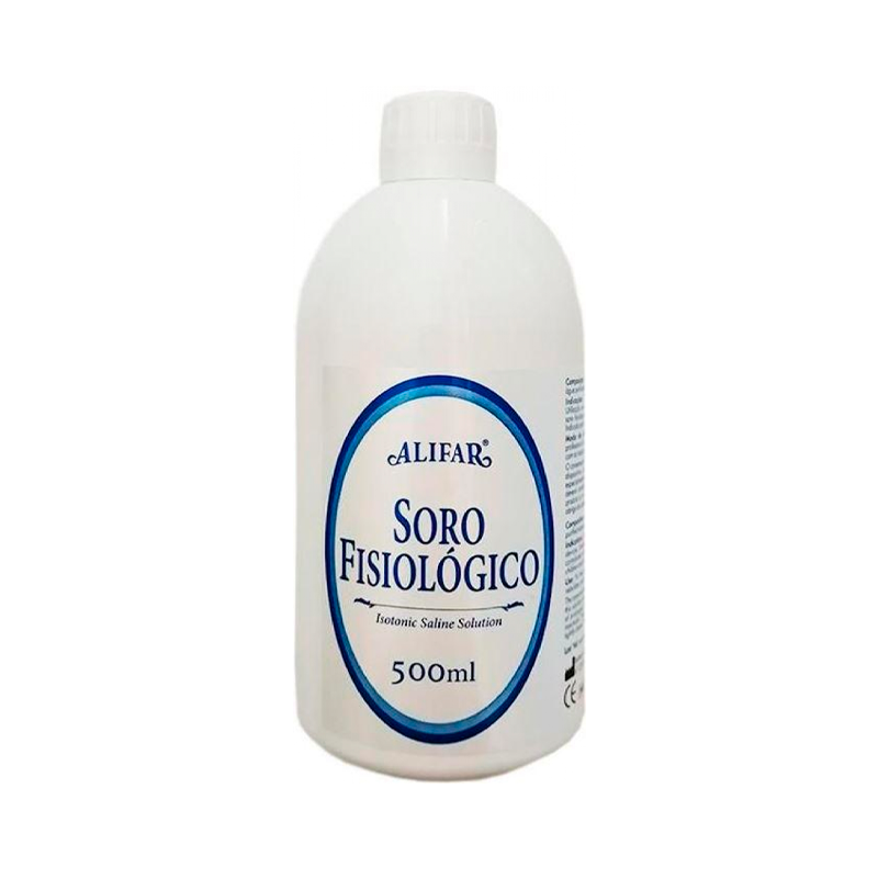 Alifar Physiological Serum 0.9% 500ml With Preservatives