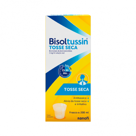 Bisoltussin Sirop Toux Sèche 200ml