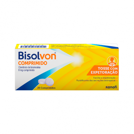 Bisolvon 8mg 20 comprimidos