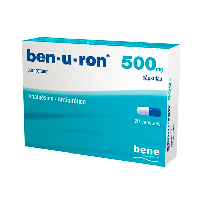 Ben-u-ron 500mg 20 gélules
