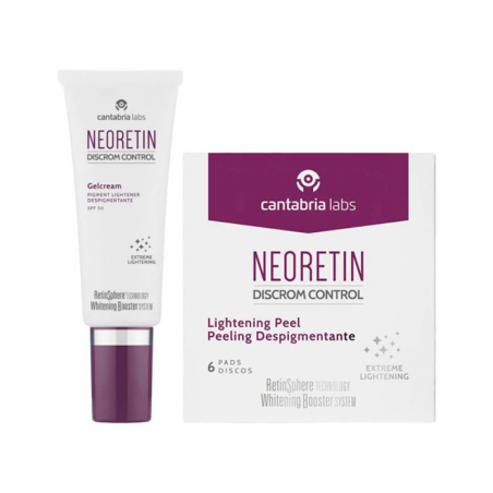Neoretin Discrom Control Peeling Depigmenting + Gel Cream Pack