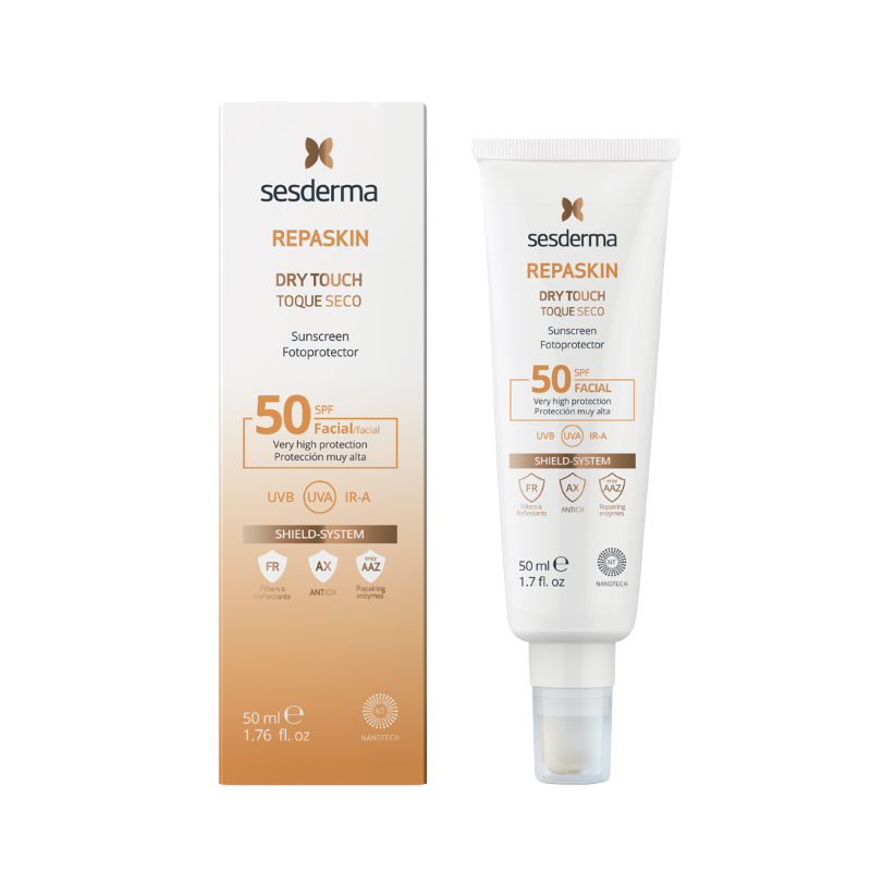 Sesderma Repaskin Fotoprotetor Facial FPS50 Toque Seco 50ml
