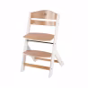 Kinderkraft Enock Feeding Chair White-Wood Without Pillow