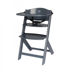 Kinderkraft Enock Feeding Chair Gray Without Pillow