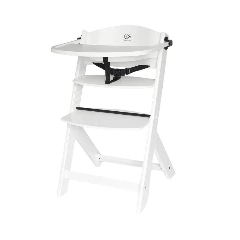 Kinderkraft Enock Feeding Chair White Without Pillow