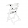 Kinderkraft Enock Feeding Chair White Without Pillow