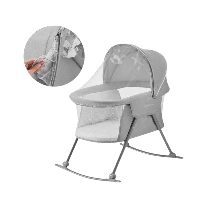 Kinderkraft Lovi Crib Gray