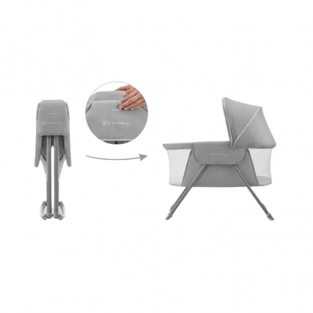 Kinderkraft Lovi Crib Gray
