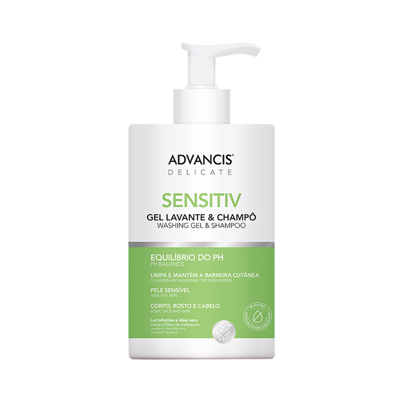 Advancis Delicate Sensitiv Gel Lavante/Champô 500ml