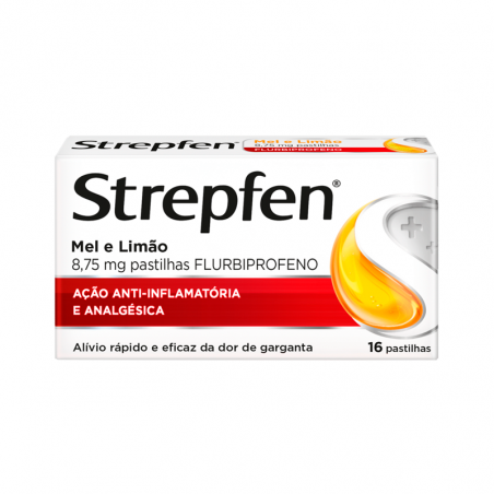 Strepfen Mel e Limão 24 pastilhas