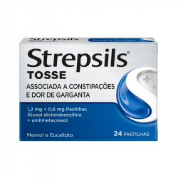 Strepsils Tosse 24 pastilhas
