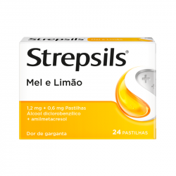 Strepsils Honey and Lemon 24 comprimidos