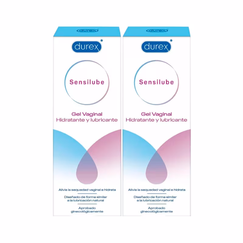 Durex Sensilube Gel Lubrificante Íntimo Duo 2x40ml