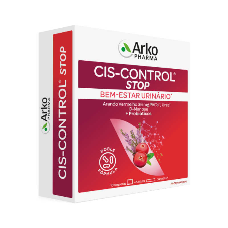 Cis-Control Stop 10 saquetas + 5 sticks