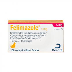 Felimazole 5 mg 100 comprimidos