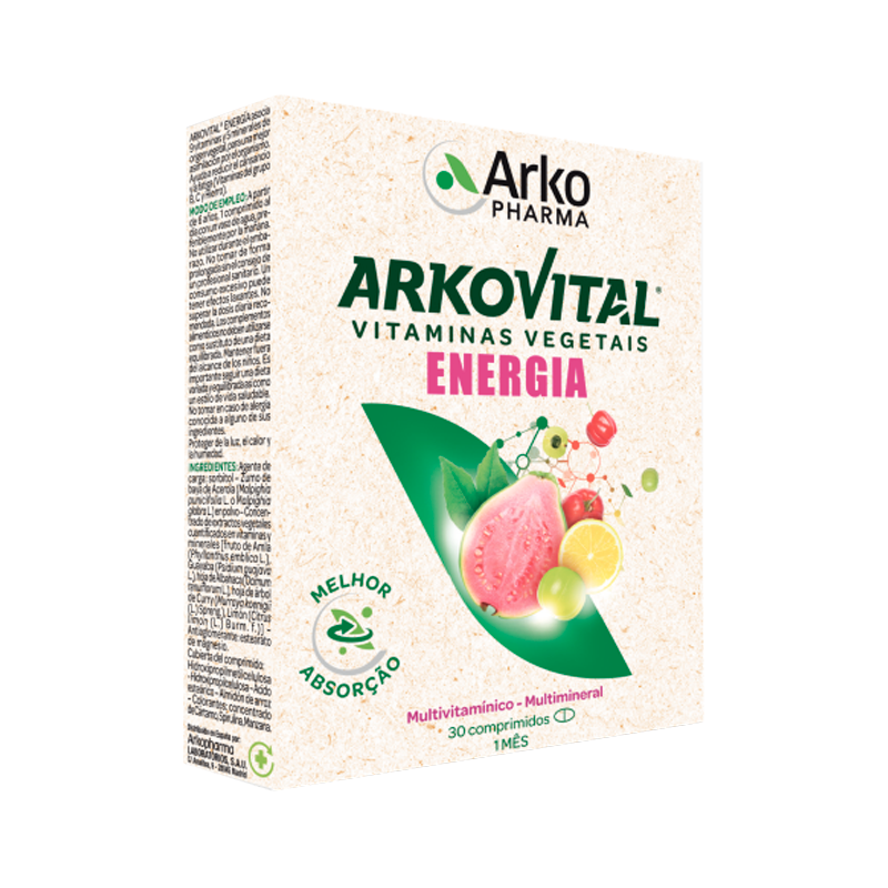 Arkovital Energia 30 tablets