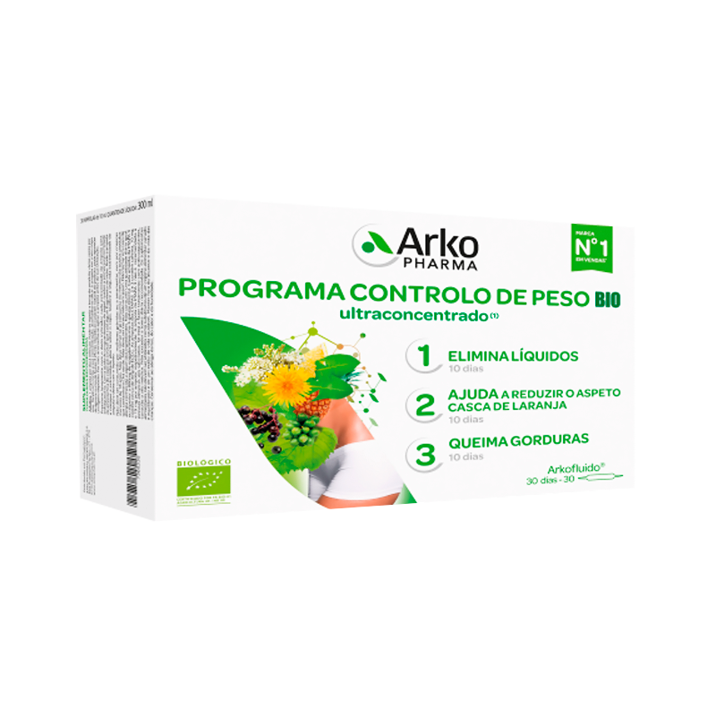 Arkofluido Programa Control de Peso 30 ampollas