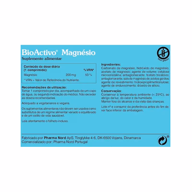 BioActivo Magnésio 150 comprimidos