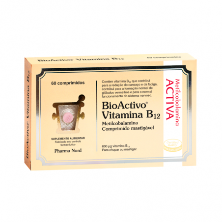 BioActivo Vitamine B12 60 comprimés