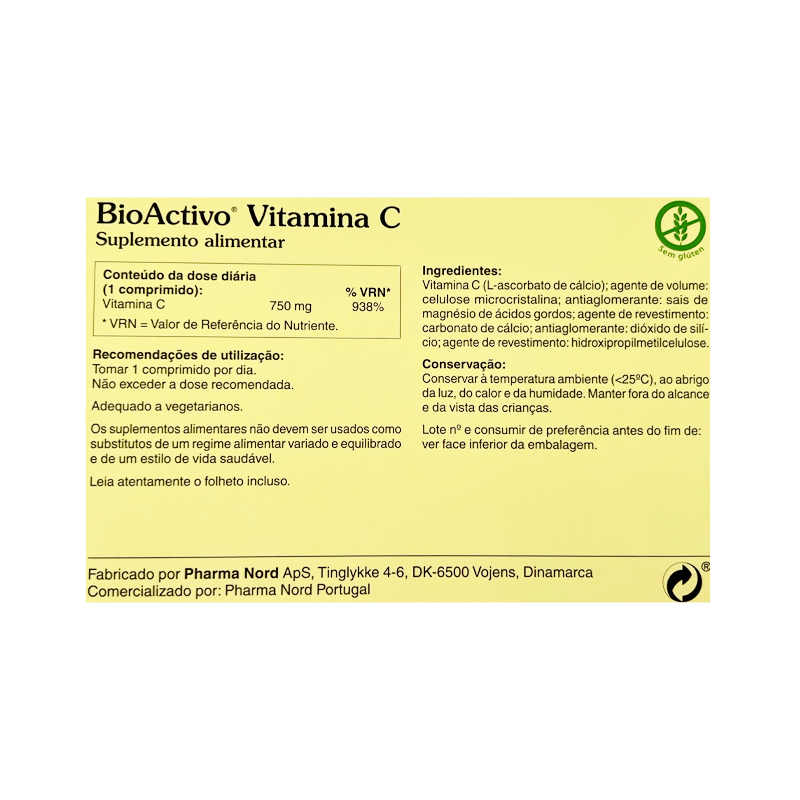 BioActivo Vitamin C 60 tablets