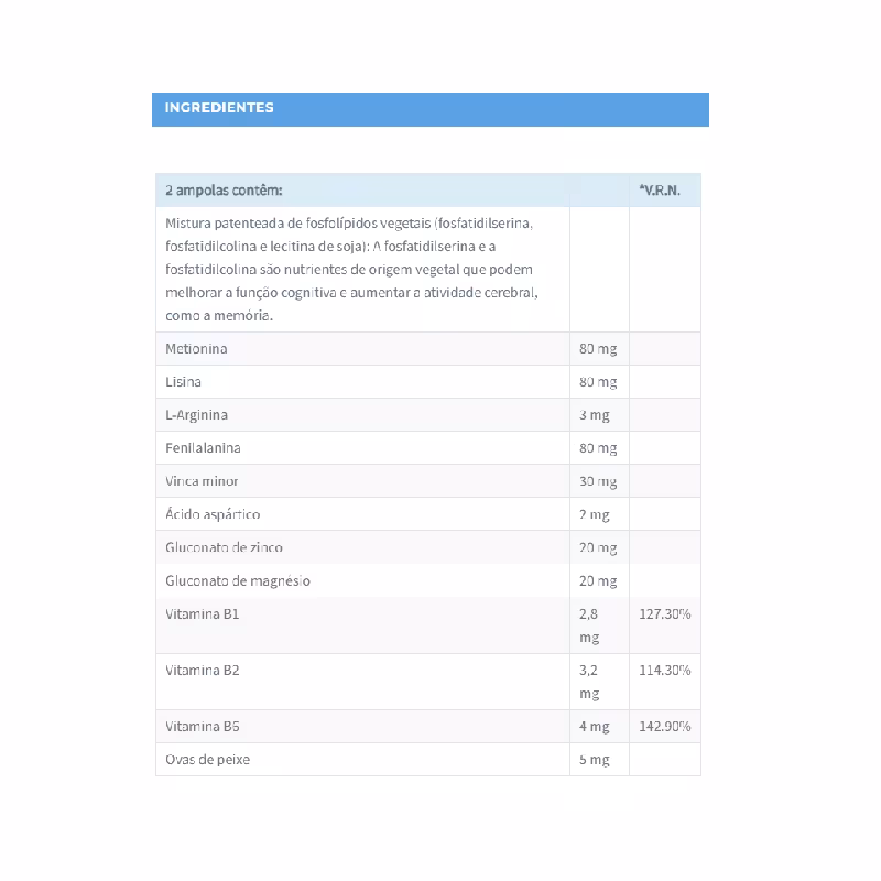 Cerebrum Forte 30+10 ampolas Pack