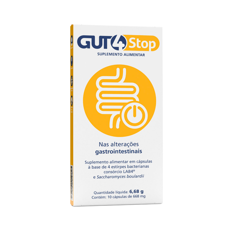 Gut4 Stop 10 cápsulas