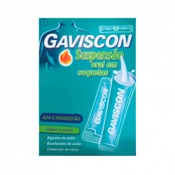 Gaviscon Heartburn and Indigestion 12 sachets Mint Flavor